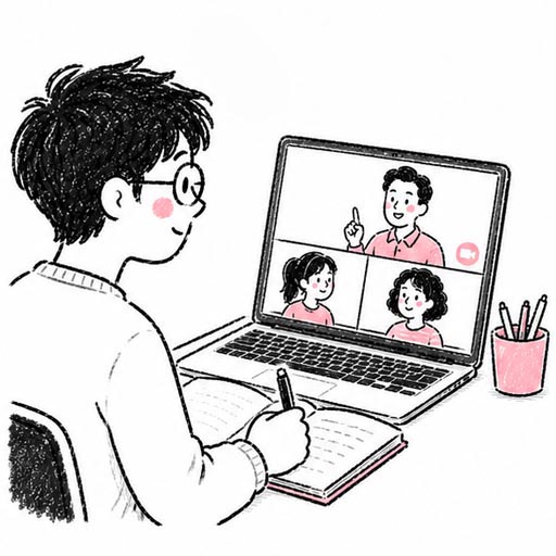 オンライン授業 少人数グループ